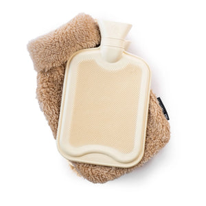 CosyPanda Natural Rubber Hot Water Bottle - Recycled Ocean Plastic Teddy