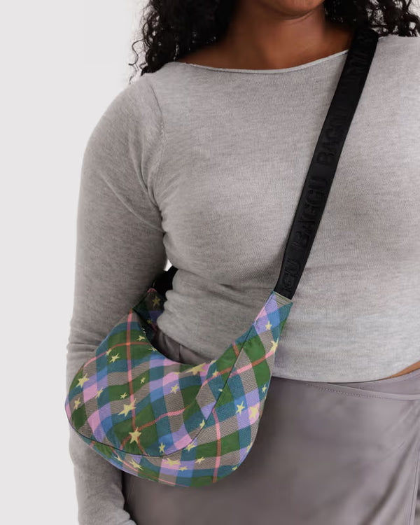 BAGGU Crescent Bag Small Extended 51" Strap - Recycled