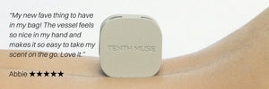 TENTH MUSE Solid Perfume Refillable Metal Vessel