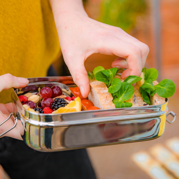 Elephant Box 2-in-1 Stainless Steel Lunchbox - Jumbo