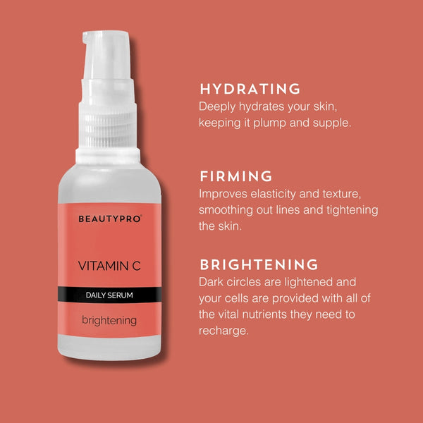 BEAUTYPRO Vegan & Water Free Daily Serum 30ml - Vitamin C