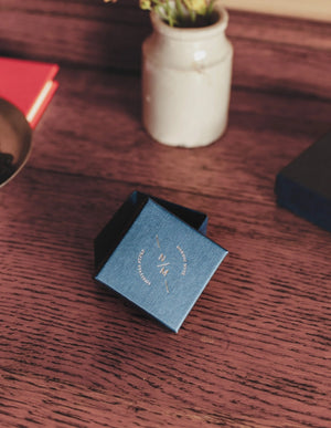 Nordic Muse Gold Organic Flow Waterproof Ring