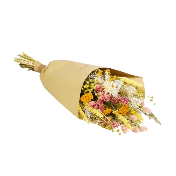 Wildflowers by Floriette Dried Flower Bouquet 50cm - Pink Lemonade