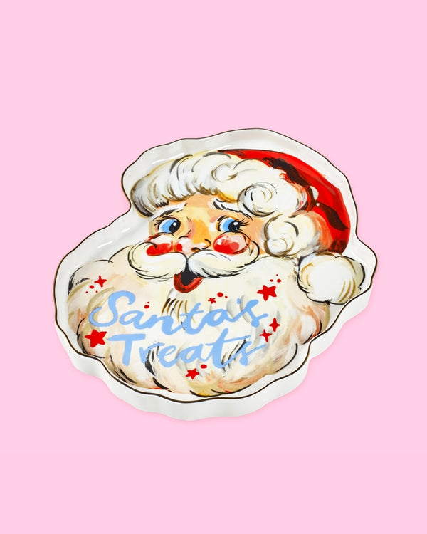 Eleanor Bowmer Big Nick Christmas Eve Plate