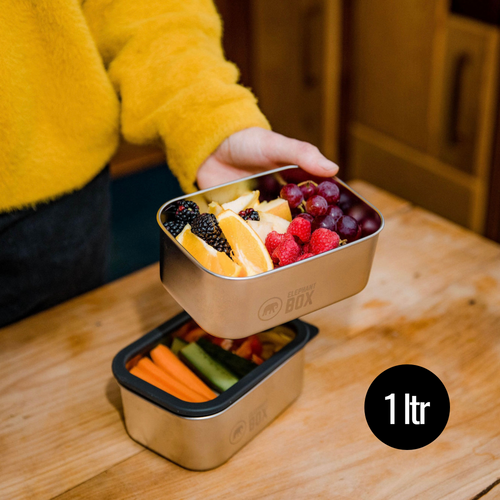 Elephant Box Prepare & Store Containers Grey