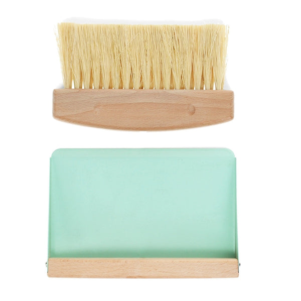 MINI Dust Pan & Brush Set With Magnets - Pistachio