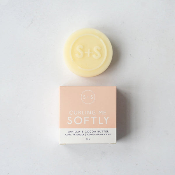 Salt + Steam Curling Me Softly Conditioner Bar 50g - For Curly Hair