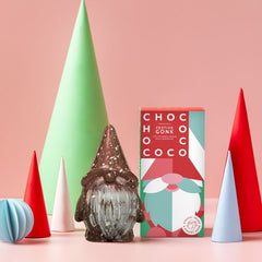 Chococo 47% Colombia Milk Chocolate Christmas Jolly Gonk - Plastic Free