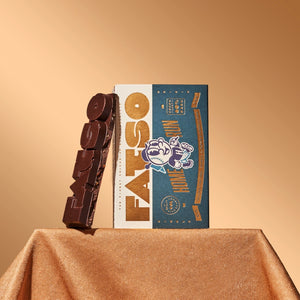 FATSO Vegan Chunky Chocolate Bar 150g - Home Run Stalted Pretzel, Almond and Honeycomb