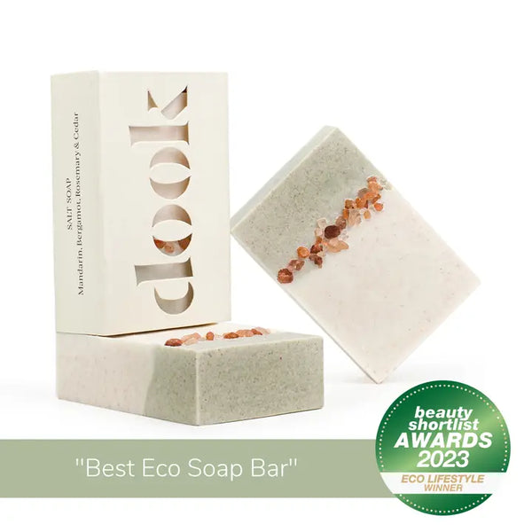 Dook Scottish Salt Soap Bar 120g - Mandarin, Bergamot, Rosemary & Cedar