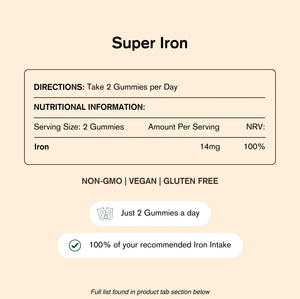 Vegums Vegan Vitamins - Super Iron Gummies
