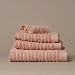 Misona Ribbed 100% GOTS Organic Cotton Face Cloth - x2