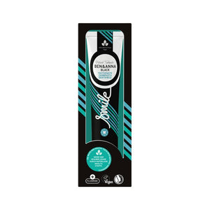 Ben & Anna Toothpaste Tube 75ml with Fluoride - Charcoal