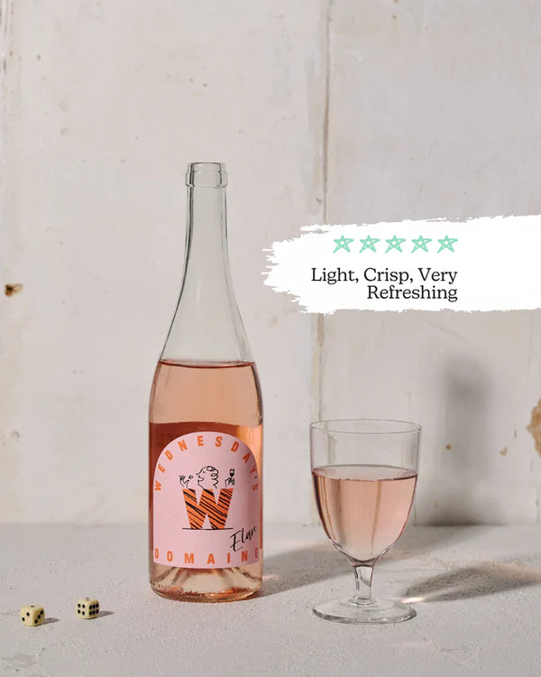 Wednesday's Domaine Elan 0% Rose Wine