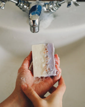 Dook Scottish Salt Soap Bar 100g - Lavender, Mandarin, Coriander & Cedar