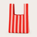 TOKEII Knitted Reusable Bag Medium - Recycled Polyester & Cotton Yarn