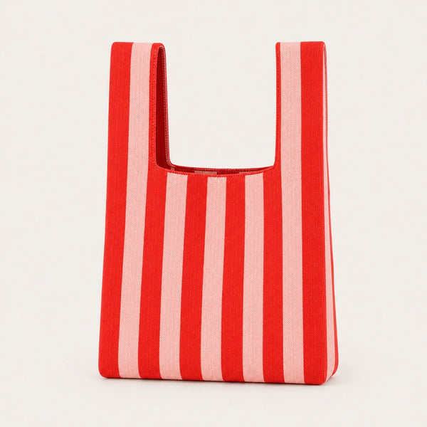 TOKEII Knitted Reusable Bag Medium - Recycled Polyester & Cotton Yarn