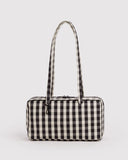 BAGGU Bowler Bag - Early Access - Black & Cream Gingham