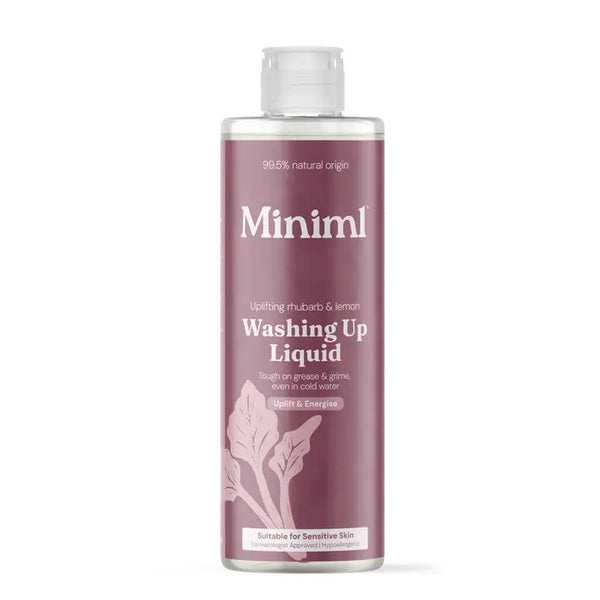 Miniml Rhubarb + Lemon Washing Up Liquid - Home Refill
