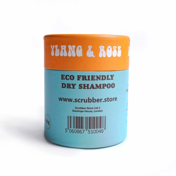 Scrubber Plastic Free & Refillable Dry Shampoo - Ylang & Rose