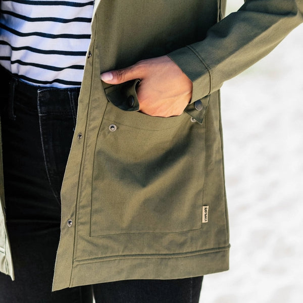 Rapanui Cotton Fleece Lined Women's Jacket