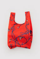 BAGGU MEMBERSHIP - FREE Reusable Packable Recycled Bag - Baby - Red Snapdragon