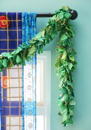 Namaste Recycled Sari Tinsel/Garland 200cm
