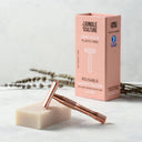 Jungle Culture Reusable Safety Razor + 10 Blades