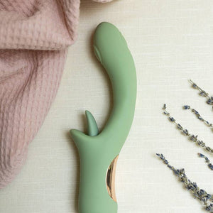 The Natural Love Company Juniper Rabbit Vibrator - Recycled Ocean Plastic