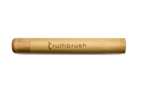 Truthbrush Kids Bamboo Toothbrush + Travel Case Set