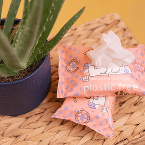 Adios Plastic Compostable 100% Compostable Pet Wet Wipes