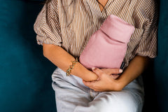 CosyPanda Natural Rubber Hot Water Bottle MINI - Organic Cotton