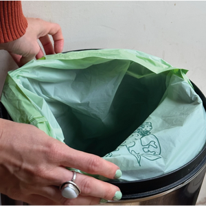 Eco Green Living Compostable Drawstring Bin Bags 40L - x25