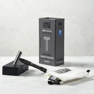 Jungle Culture Reusable Safety Razor + 10 Blades