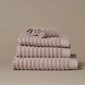 Misona Ribbed 100% GOTS Organic Cotton Face Cloth - x2