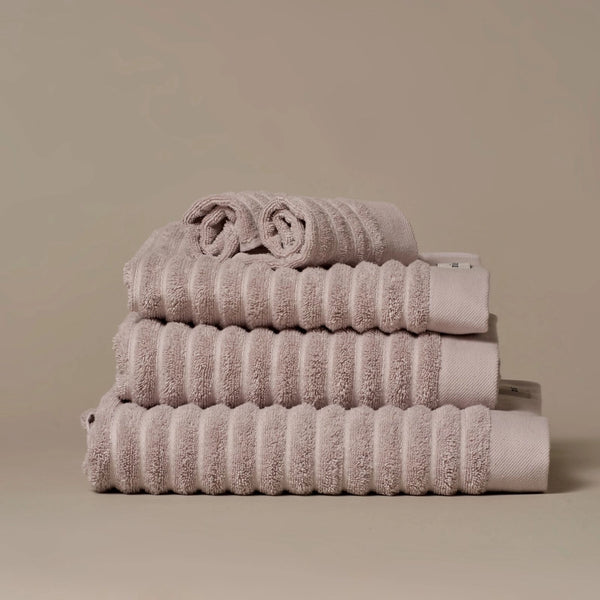 Misona Ribbed 100% GOTS Organic Cotton Face Cloth - x2