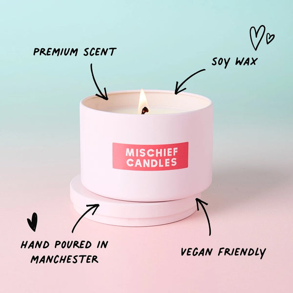 Mischief Candles Vegan Tin Candle