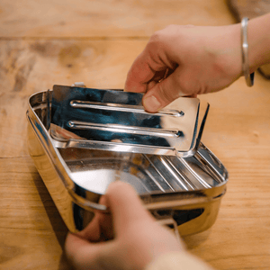 Elephant Box 2-in-1 Stainless Steel Lunchbox - Jumbo