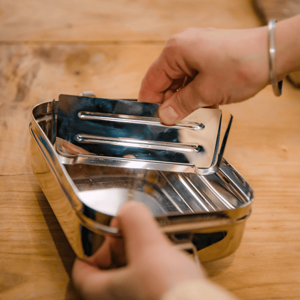 Elephant Box 2-in-1 Stainless Steel Lunchbox - Jumbo