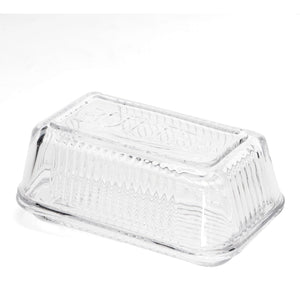 Rex Glass Butter Dish