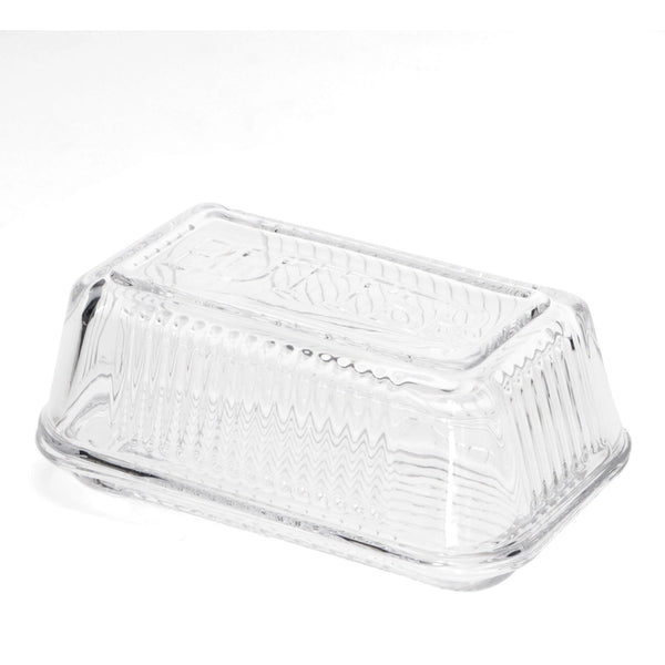 Rex Glass Butter Dish