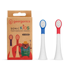 Georganics Kids Sonic Toothbrush - Replacement Heads