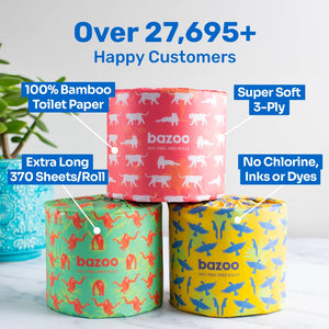 Bazoo Bamboo Toilet Roll