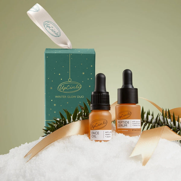 UpCircle Winter Glow Christmas Bauble Skincare Gift Set