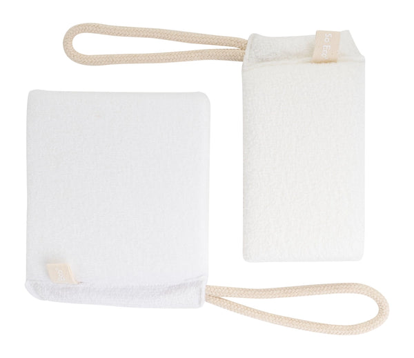 So Eco Exfoliating Bath Sponges x2 Pack