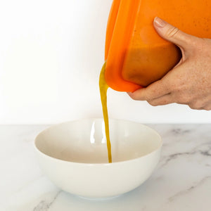 Moonmoon Reusable Silicone Food Bags Large - x2 Pack