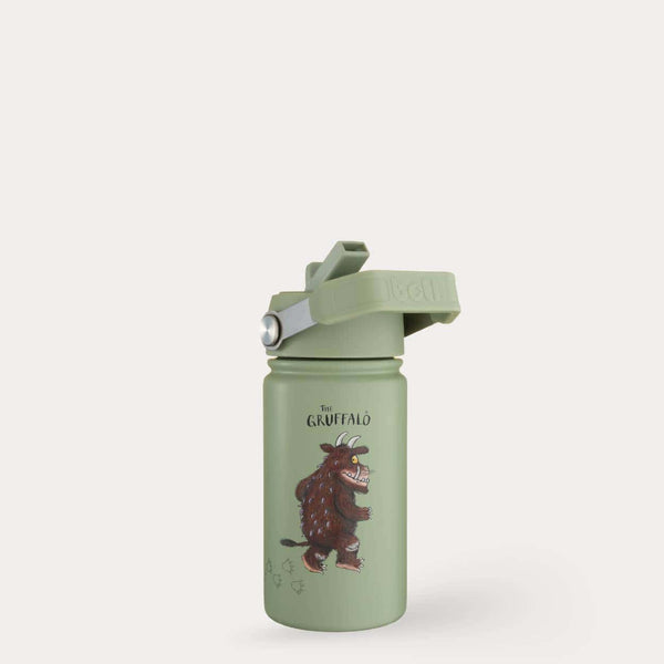 One Green Bottle Stainless Steel Kids Water Bottle 400ml - Gruffalo
