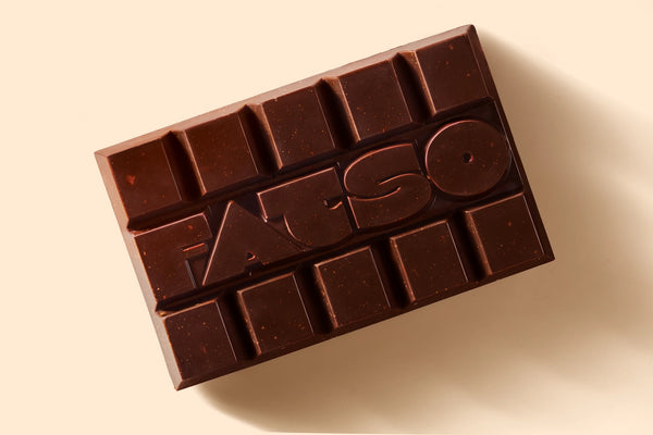 FATSO Vegan Chunky Chocolate Bar 150g - Home Run Stalted Pretzel, Almond and Honeycomb