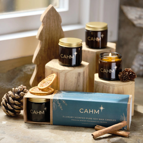 CAHM Christmas Candle Gift Set