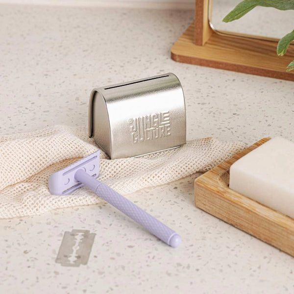 Jungle Culture Safety Razor Disposal Tin